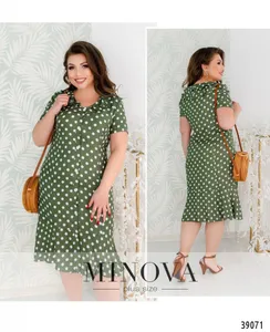 Платье 8613-хаки Minova