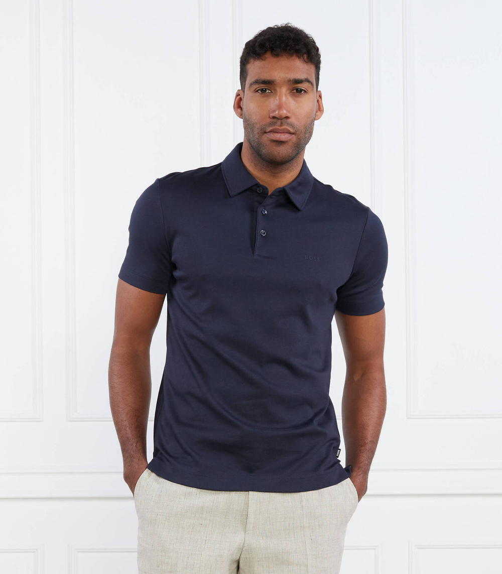Поло Palosh 30 BOSS BLACK - темно-синий(50471335)