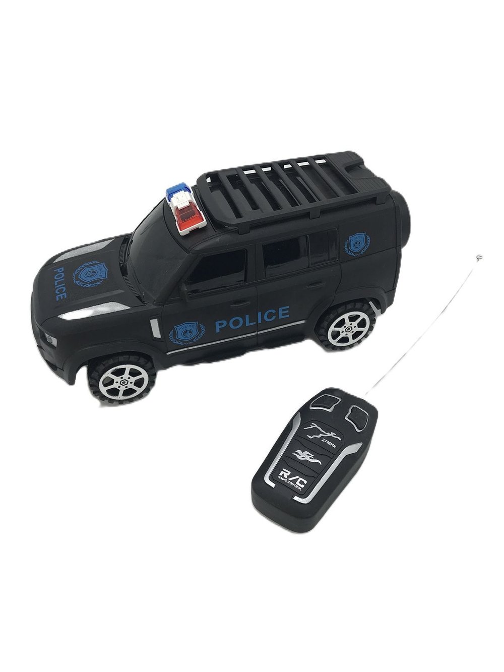 Машинка Полиция внедорожник радиуправляемая цвет черный
