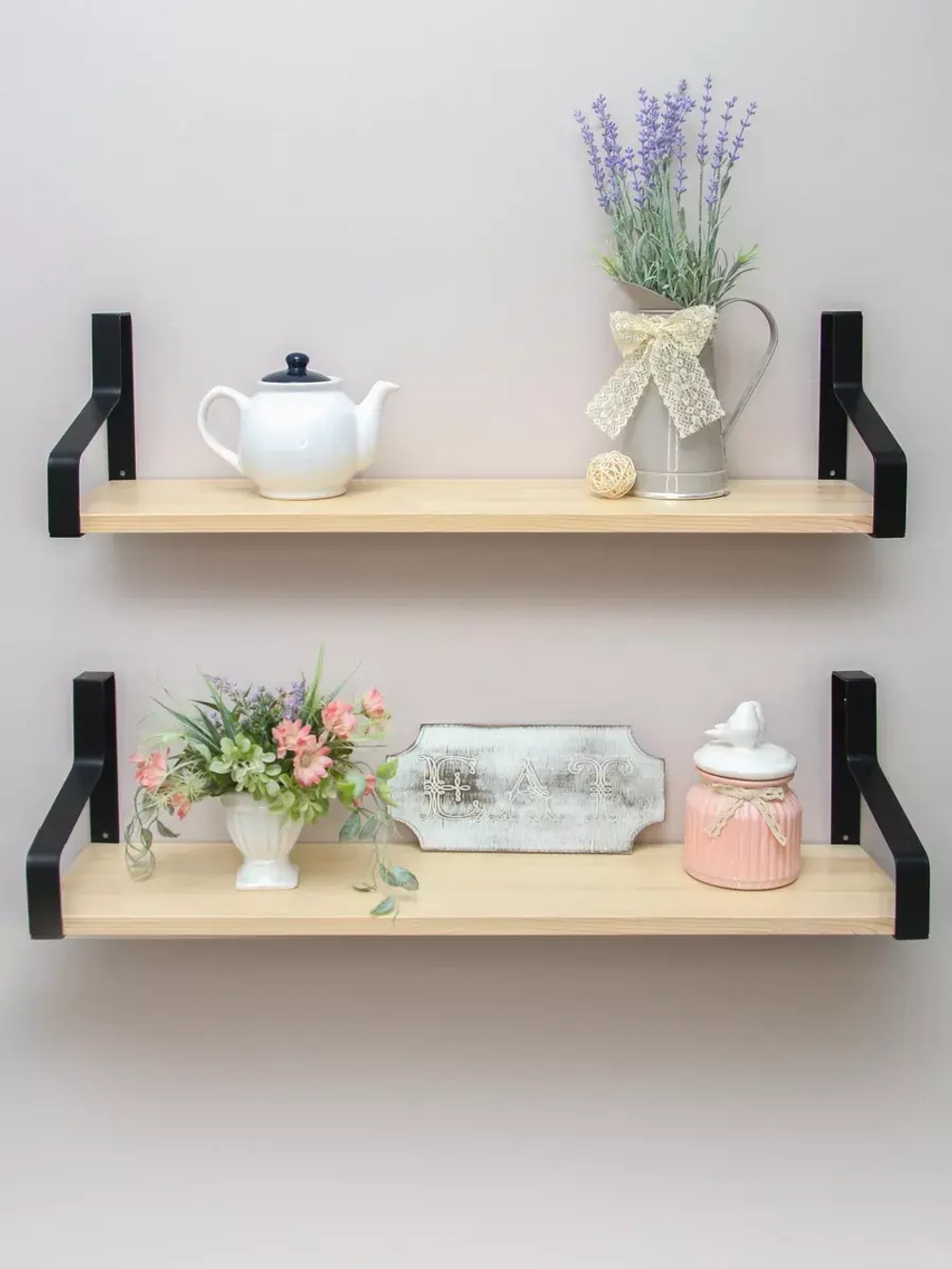 Полки настенные навесные 80*20 см