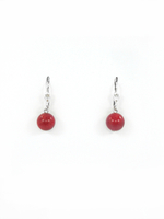 Серьги из коралла kose001-10