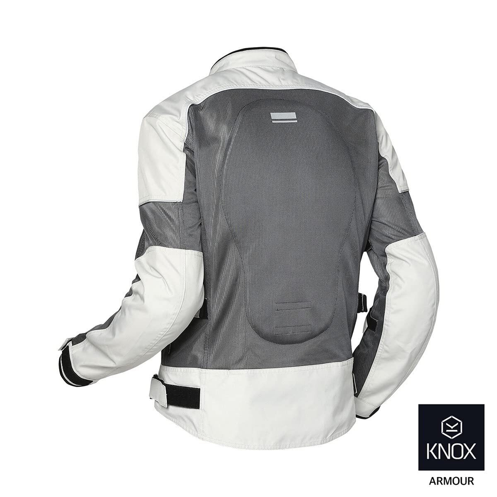 Куртка мужская текстильная Royal Enfield, цвет - серый, размер - L, арт. RRGJKM000021 (JKSS20R01GREY)