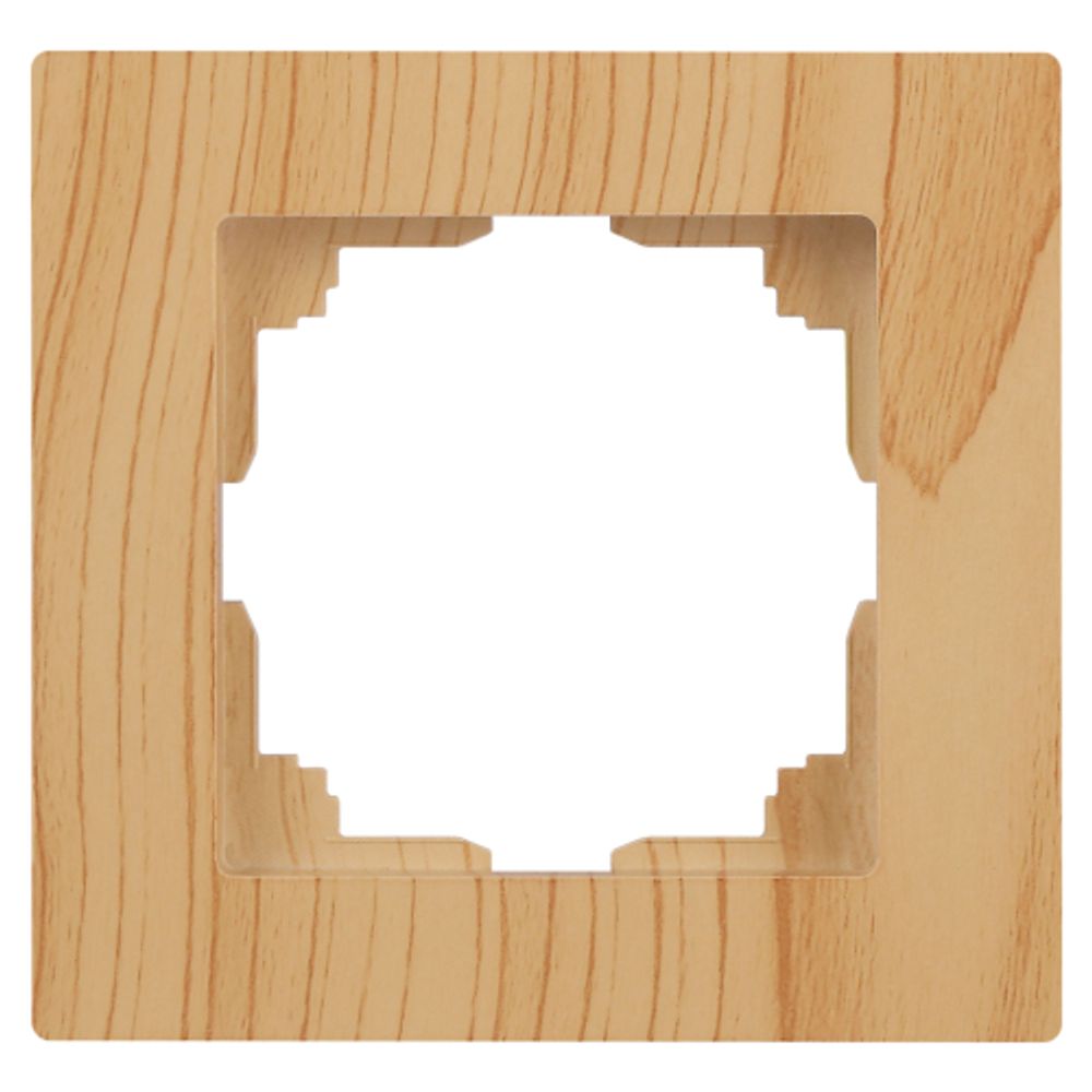 Рамка для розеток и выключателей Intro Accent 6-501-11 на 1 пост, СУ, сосна