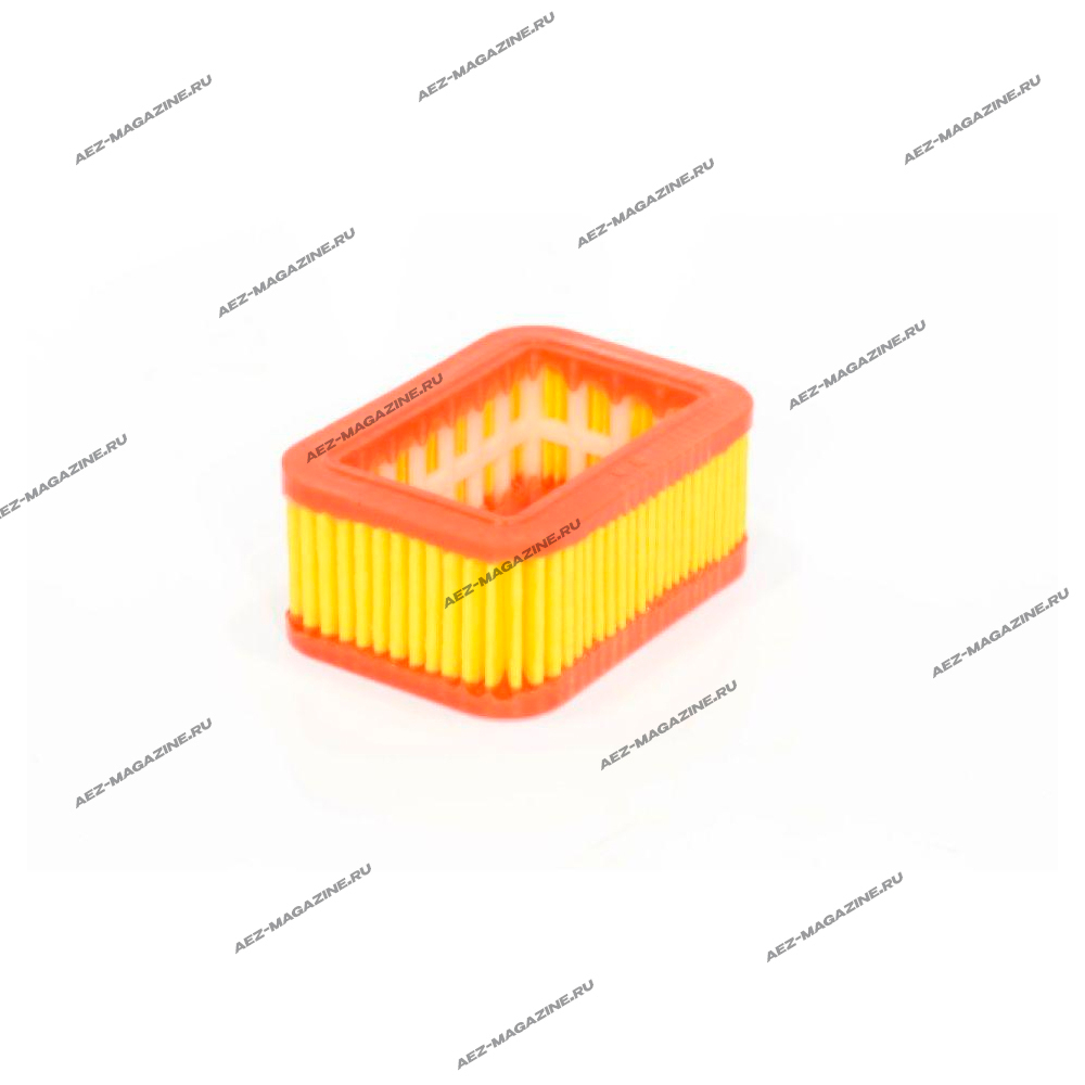 Воздушный фильтр бензопилы Китай 42-52см3,бумажный квадрат 72x51,5x27,5 мм