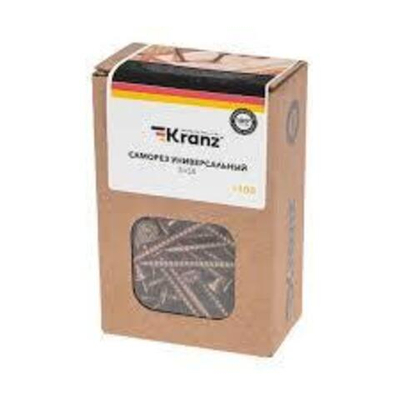 Саморезы универсальные желтые 5,0х100мм (50шт) КОРОБКА