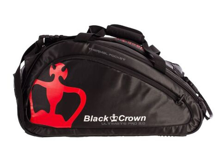 Сумка для Падел Black Crown Ultimate Pro 2.0 - black/red
