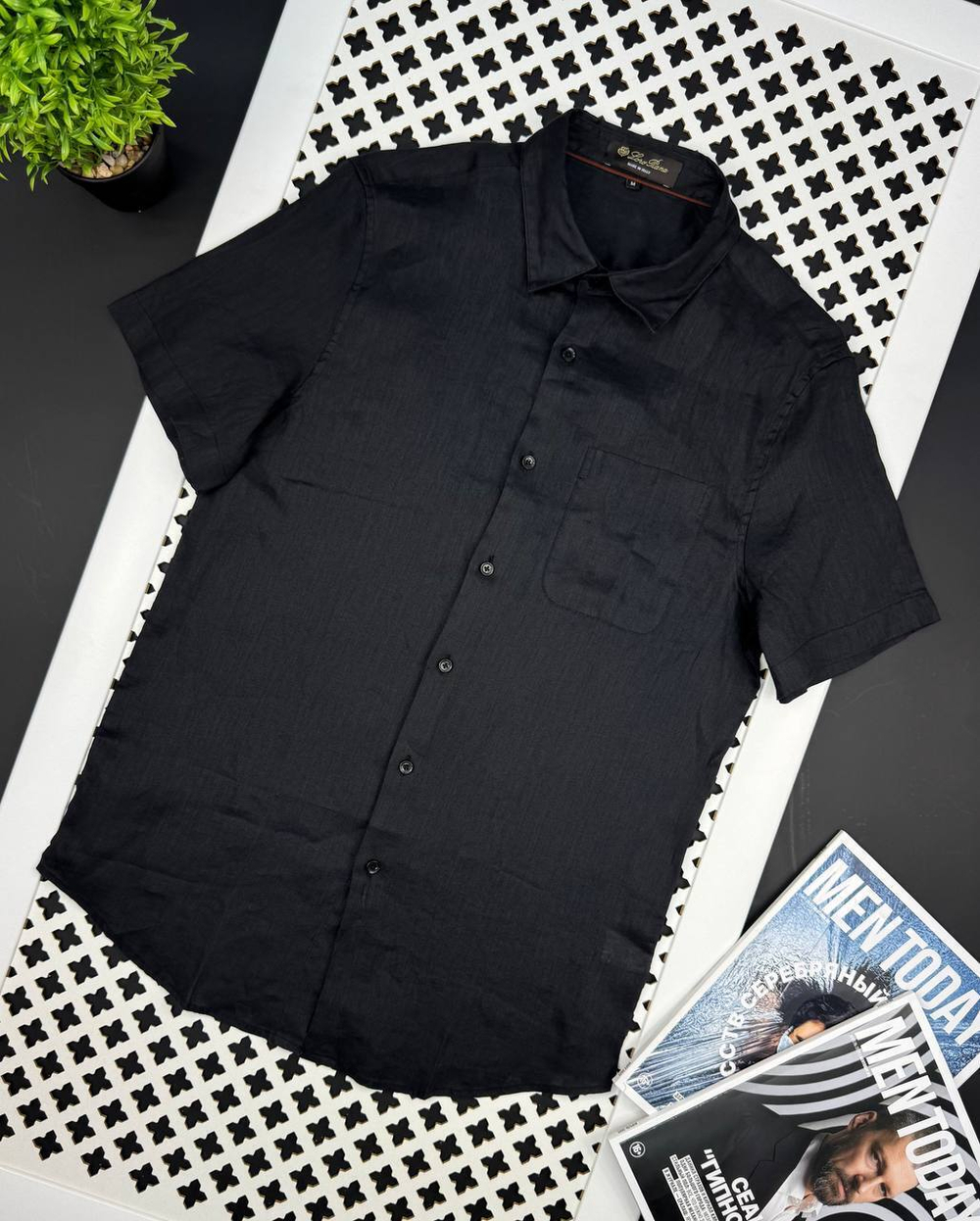 Льняная рубашка Loro Piana