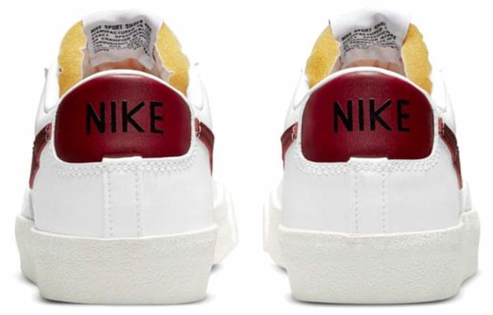 Кроссовки Nike Blazer Low '77 "Team Red" (Женская размерная сетка)