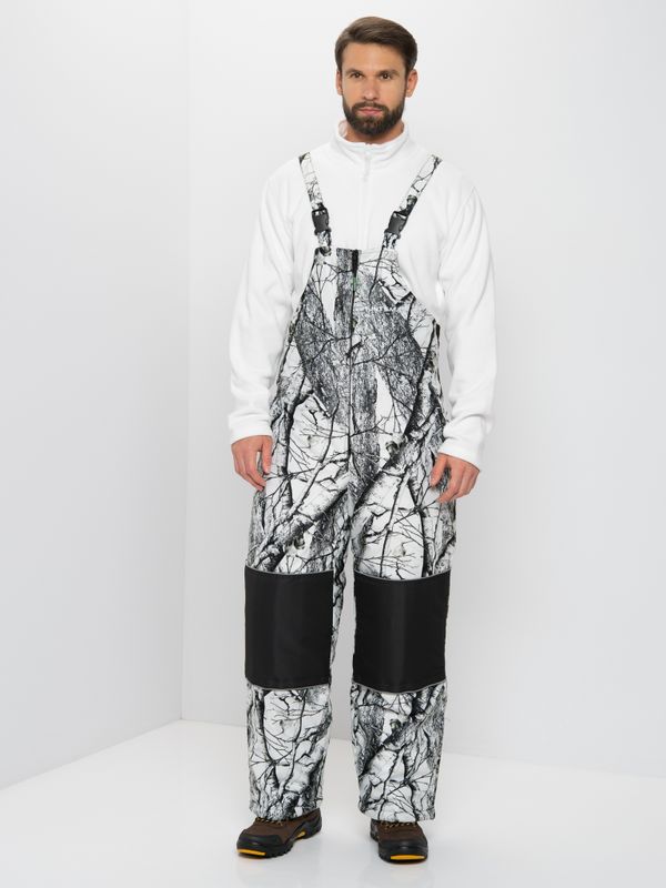 Костюм зимний Альтаир ткань Alova цвет Белый лес (ветки)