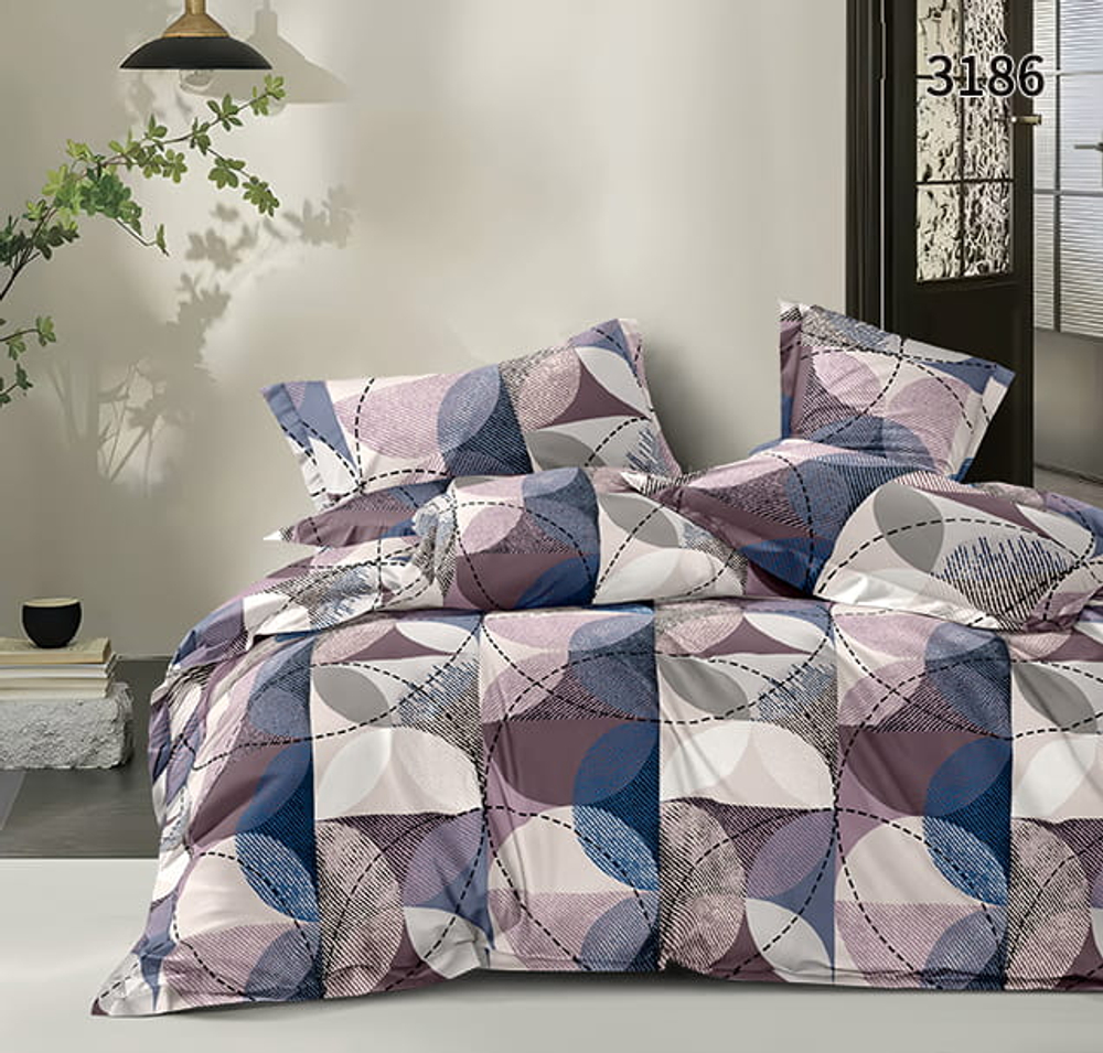 КПБ Евро с простыней на рез. 160х200 БЯЗЬ "БР12"