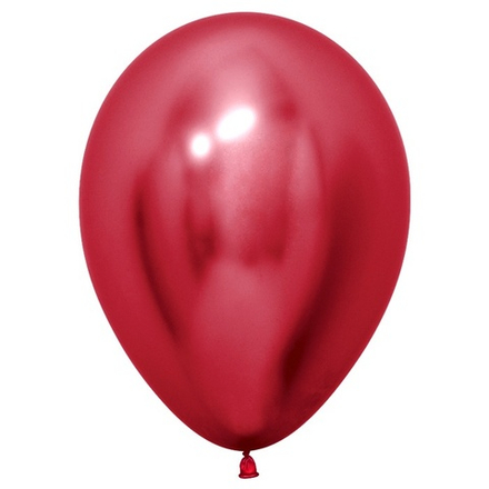 Воздушные шары Sempertex, цвет 915 хром красный, 50 шт. размер 5"