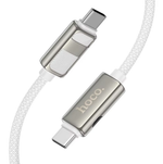 Кабель TypeC x TypeC с дисплеем 3A/60W Hoco U137