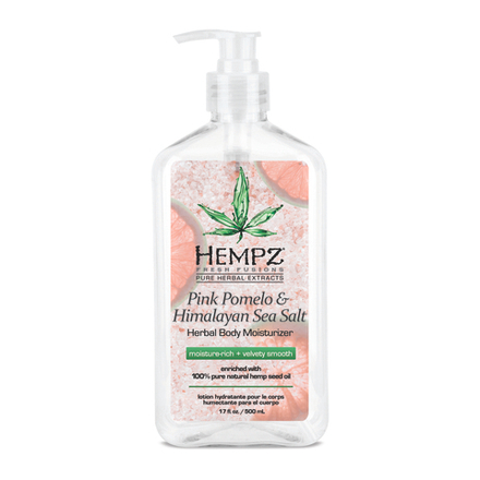 HEMPZ Молочко для тела увлажняющее Помело и Гималайская соль 500 ml / Pink Pomelo & Himalayan Sea Salt Herbal Body Moisturizer
