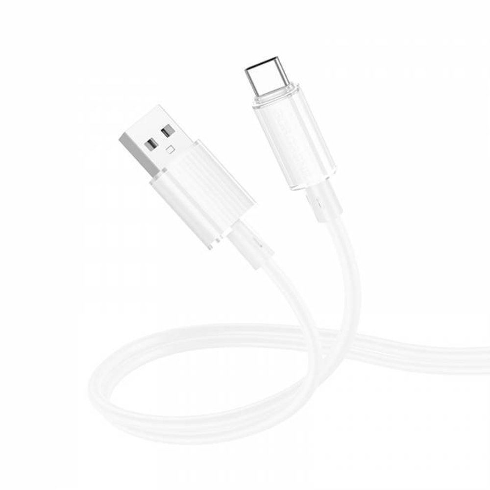 Кабель USB - TypeC BOROFONE BX112 (белый) 1м