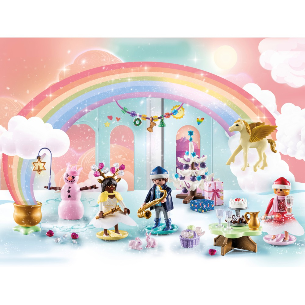 Playmobil - Адвент-календарь Праздники под радугой 71348