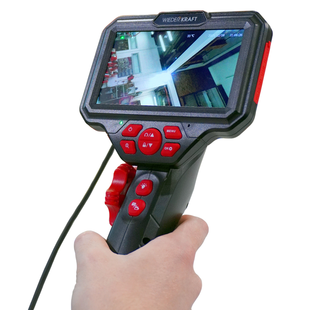 WDK-ED1860 Видеоэндоскоп 180°, зонд 6 мм, экран 5"