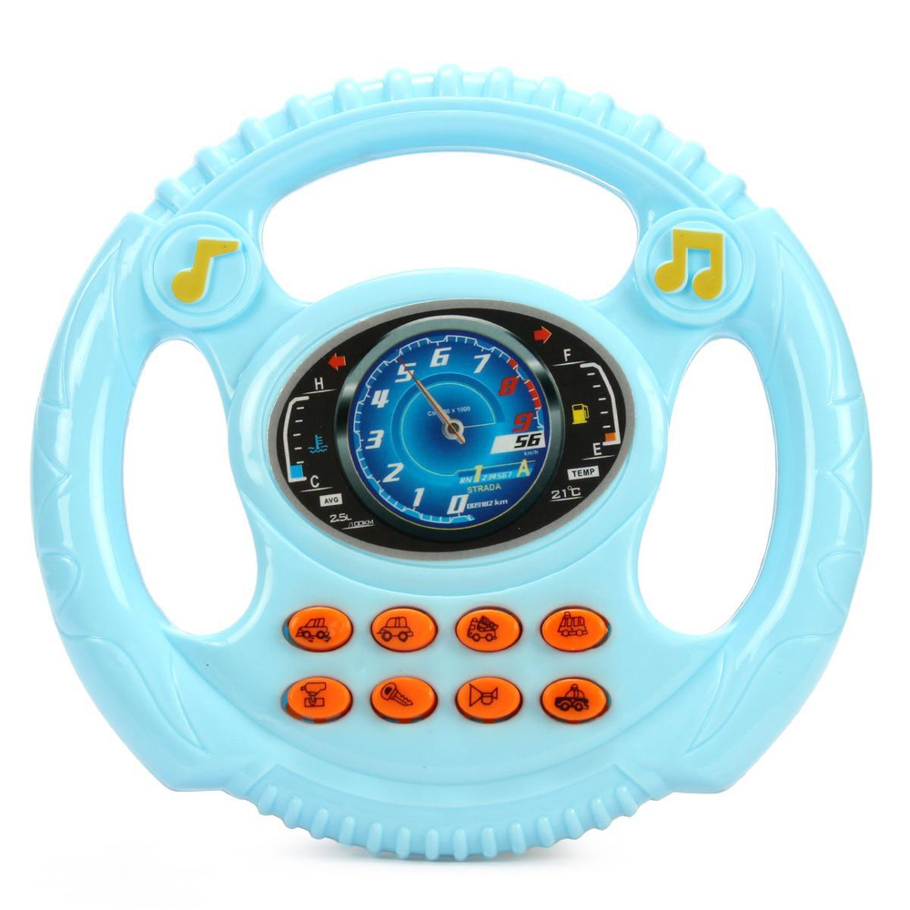 Руль музыкальный 15см, пакет 3280Y