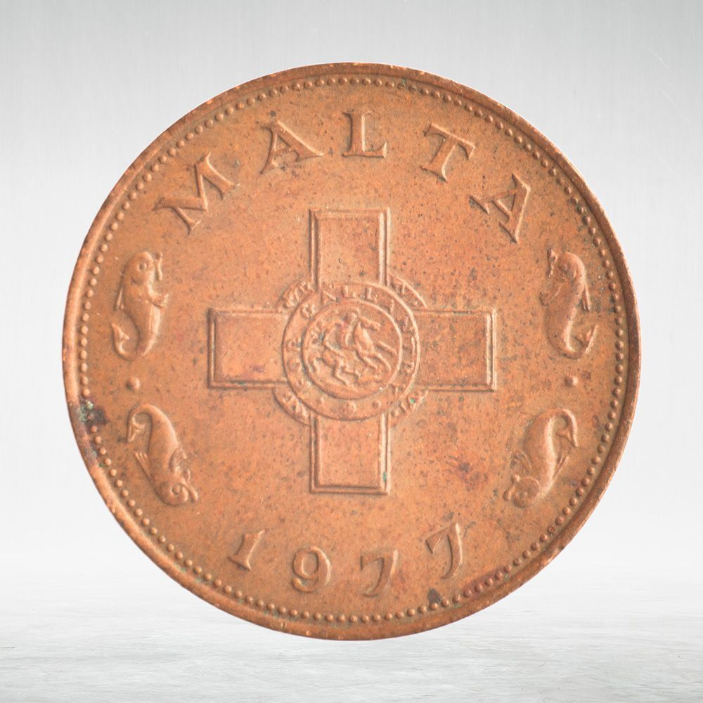 Malta, 1 Cent, 1977, VF