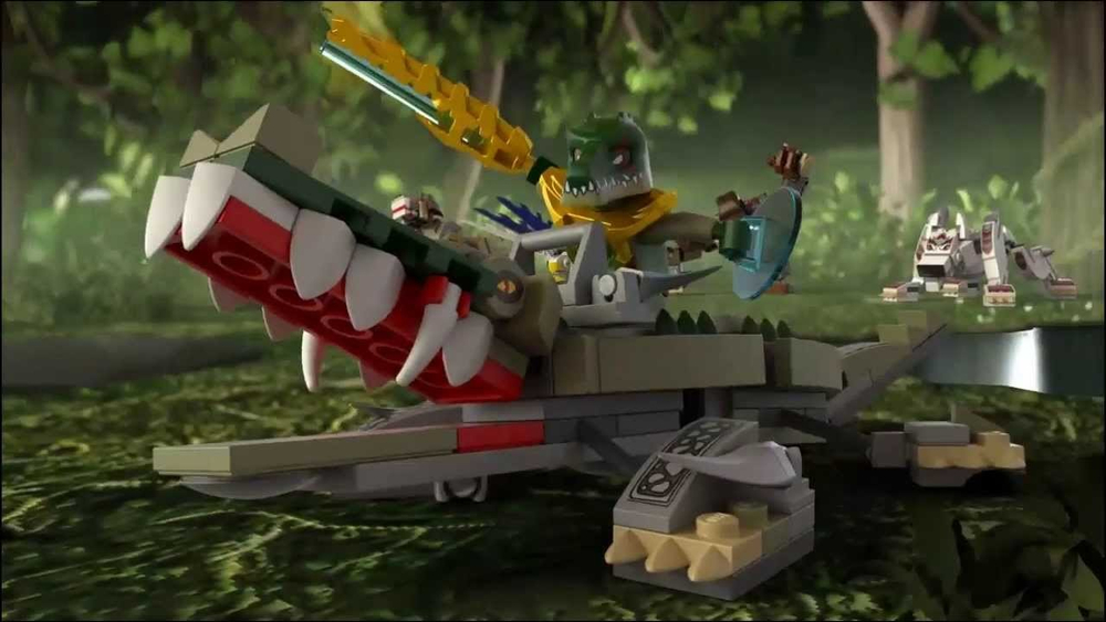 LEGO Chima: Легендарные звери: Крокодил 70126 — Crocodile Legend Beast — Лего Чима