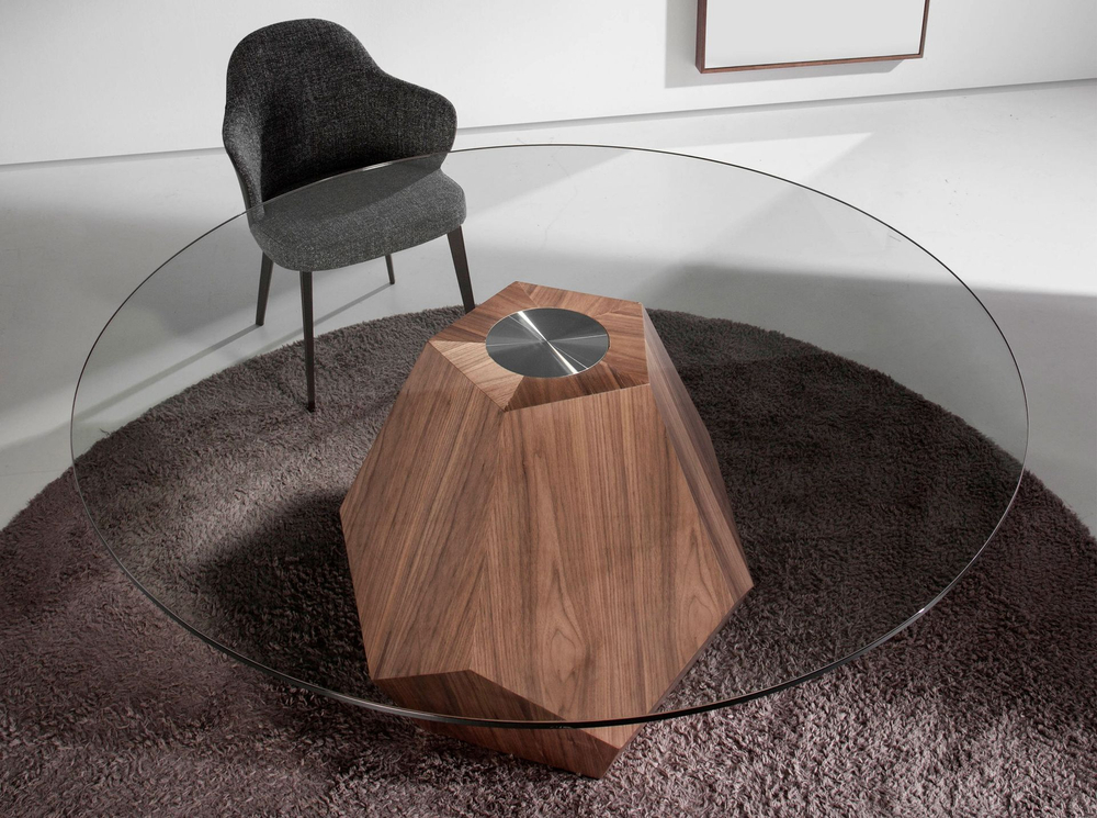 Круглый обеденный стол L1602A /1093