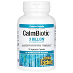 Natural Factors, Calm Biotic™, 3 млрд, 30 вегетарианских капсул