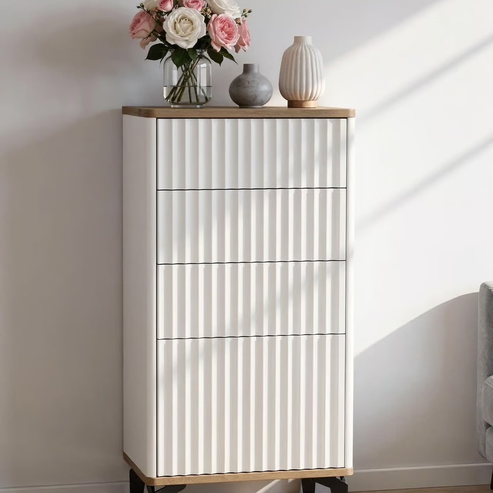 Комод ROYAL 5073 эко (Дуб Веллингтон-Черный)