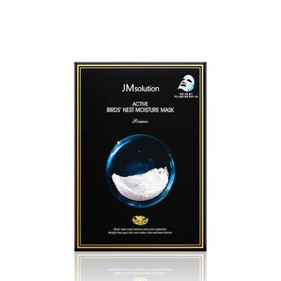 Ультратонкая тканевая маска с ласточкиным гнездом JMsolution Active Birds Nest Moisture Mask Prime