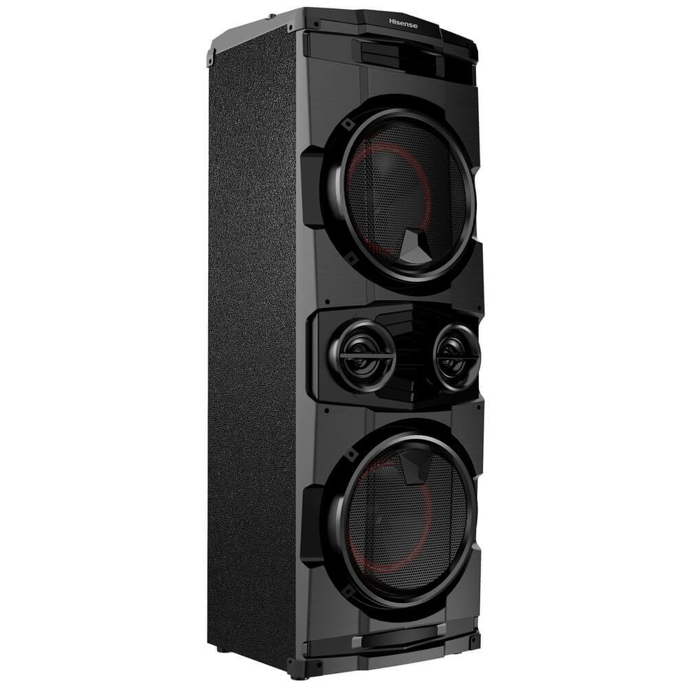 Минисистема Hisense Party rockstar 1600 черный 800Вт FM USB BT