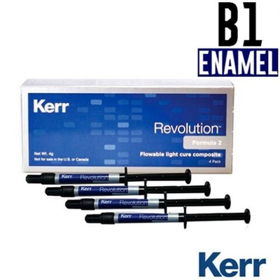 Revolution Formula 2, Эмаль B1 (4 шприца по 1гр + 20 насадок), жидкий композитный материал