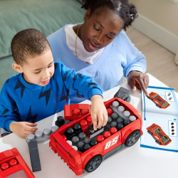 MEGA Bloks - Гоночная машина для сборки 26 блоков JKG35