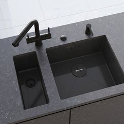 Кухонная мойка OMOIKIRI Taki 20-U/IF-GB нерж.сталь/графит