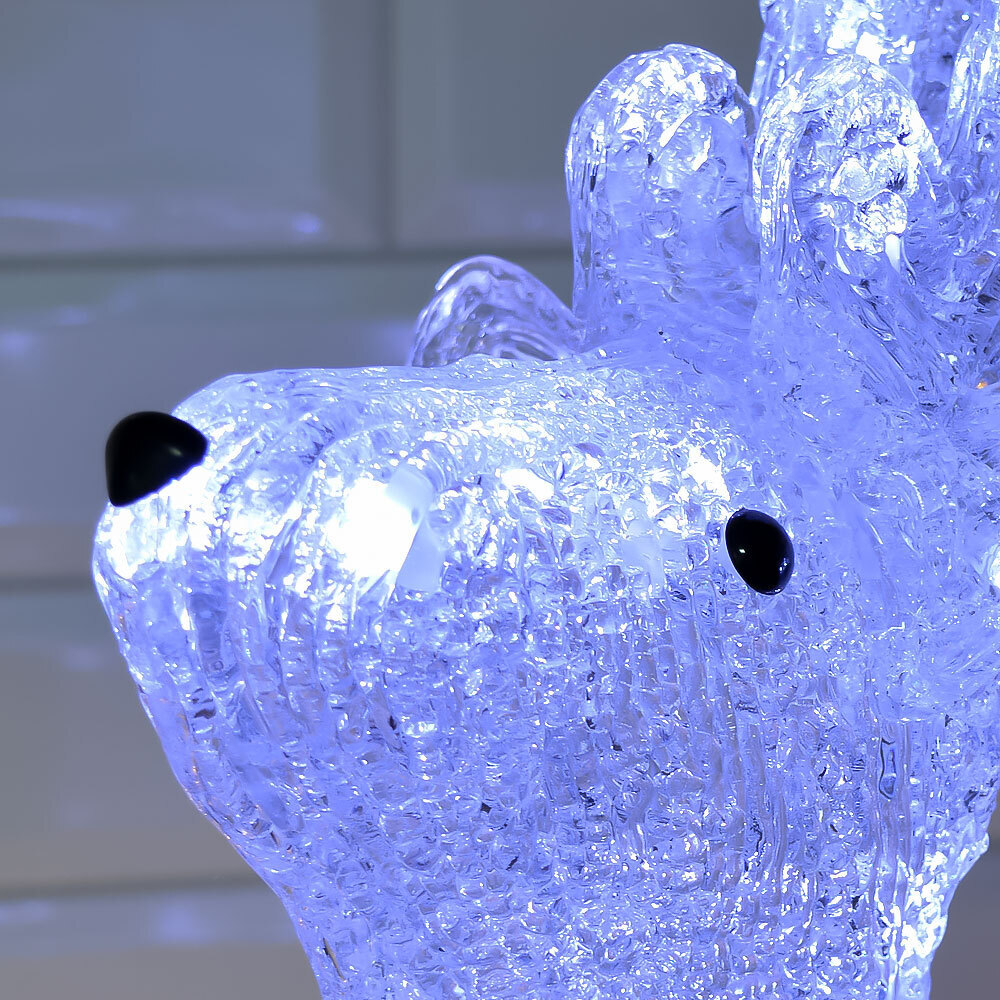 Фигура светодиодная из акрила "Олень L55" 38*15*55см