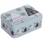 Банка жестяная «Снежинка» 450мл 12,6*9,2*4,3см