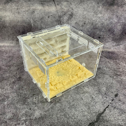 Гипсовая муравьиная ферма Белый дом "grunt" с инсталляцией на арене "Атомная война"