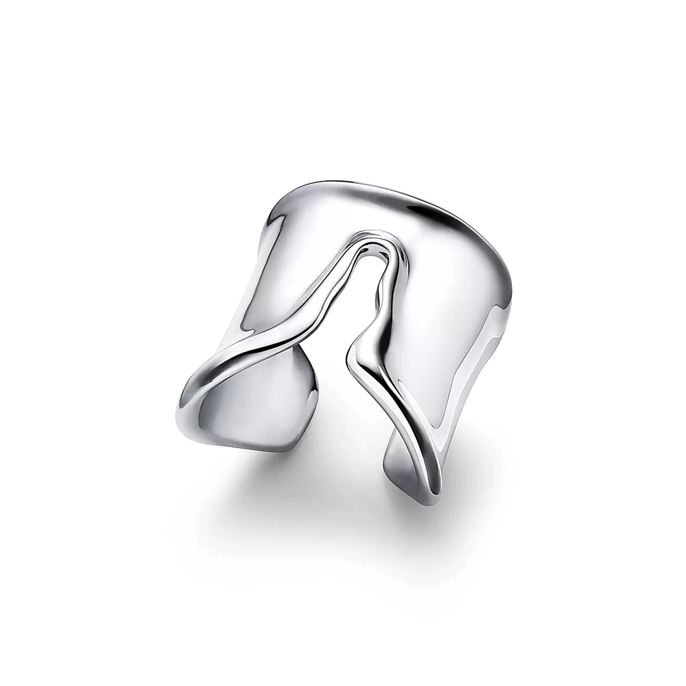 Кольцо из серебра, Tiffany💠 Split ring✨ Exlusive✨В наличии