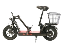 Электросамокат Green Camel Санни 400 (48V 400W R12) заднее мотор-колесо с сиденьем