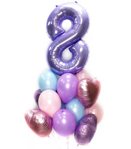 Букет "8 Марта" из 25 шаров_2