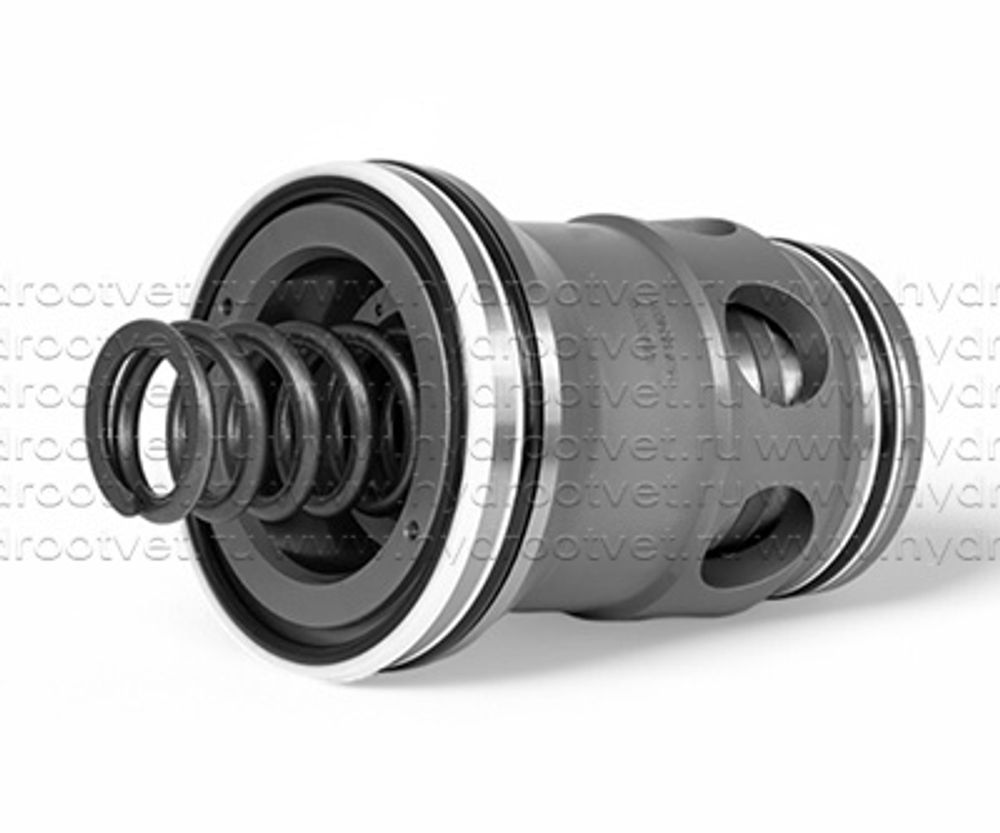 LC63B20D7X/V - Логический клапан (патрон) Ду63, соотношение площадей B = 14.3:1 (кольцо = 7%), давление открытия 2 бар, D = c демпфером, уплотнение V = FKM