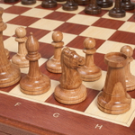 Шахматы Сенеж "Стаутон" Махагон ФР-00001220