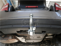 Фаркоп оцинкованный Galia V079C для Volvo S80 2006-2010, Volvo V70 2007-2016(паспорт и сертификат в комплекте)(без электрики)