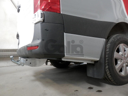 Фаркоп оцинкованный Galia M118C для Mercedes Sprinter 2006-, Volkswagen Crafter 2006-(паспорт и сертификат в комплекте)(без электрики)