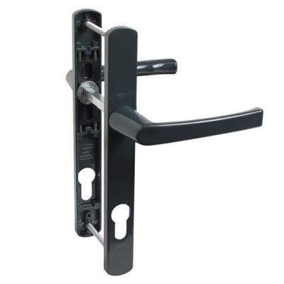 Комплект ручек БУЛАТ РФ 85.25.01.7016 УРАЛ-М антрацит м/о 85 "под пальчики" для узкопр