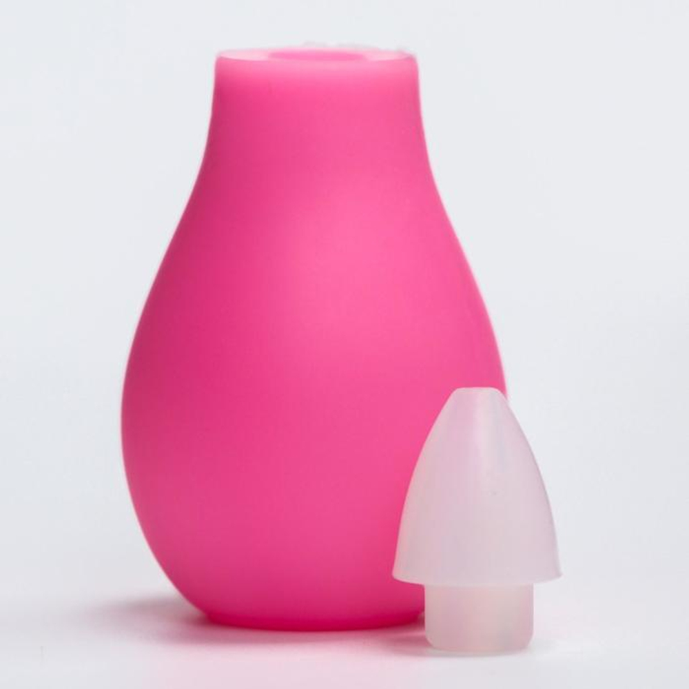 5276537 Аспиратор назальный, с колпачком, цвет розовый