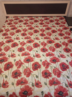 Покрывало гобеленовое Маки 1,5 (150х200)