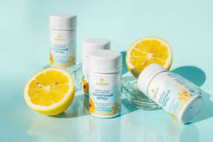 Органик-вуаль для умывания энзимная Cолнечный фрэш, ТМ YODOMETICS