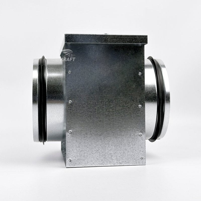 Фильтр кассетный ФЛК-160 d=160 (корпус+кассета) оцинк. сталь