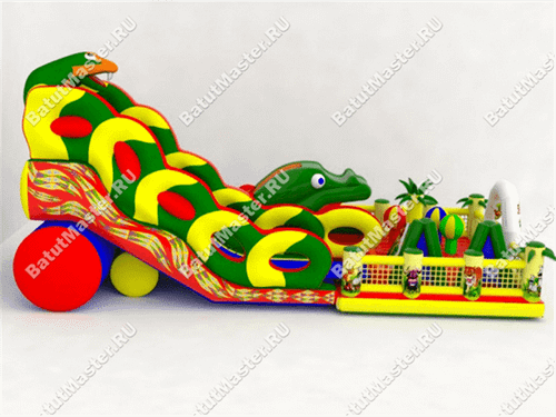 Надувной батут "Долина сказок"