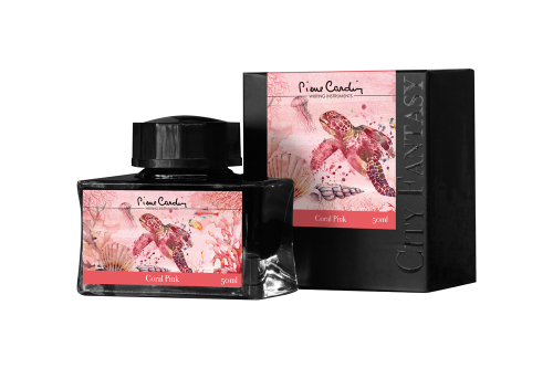 Флакон чернил - Pierre Cardin, розовые 50 мл.