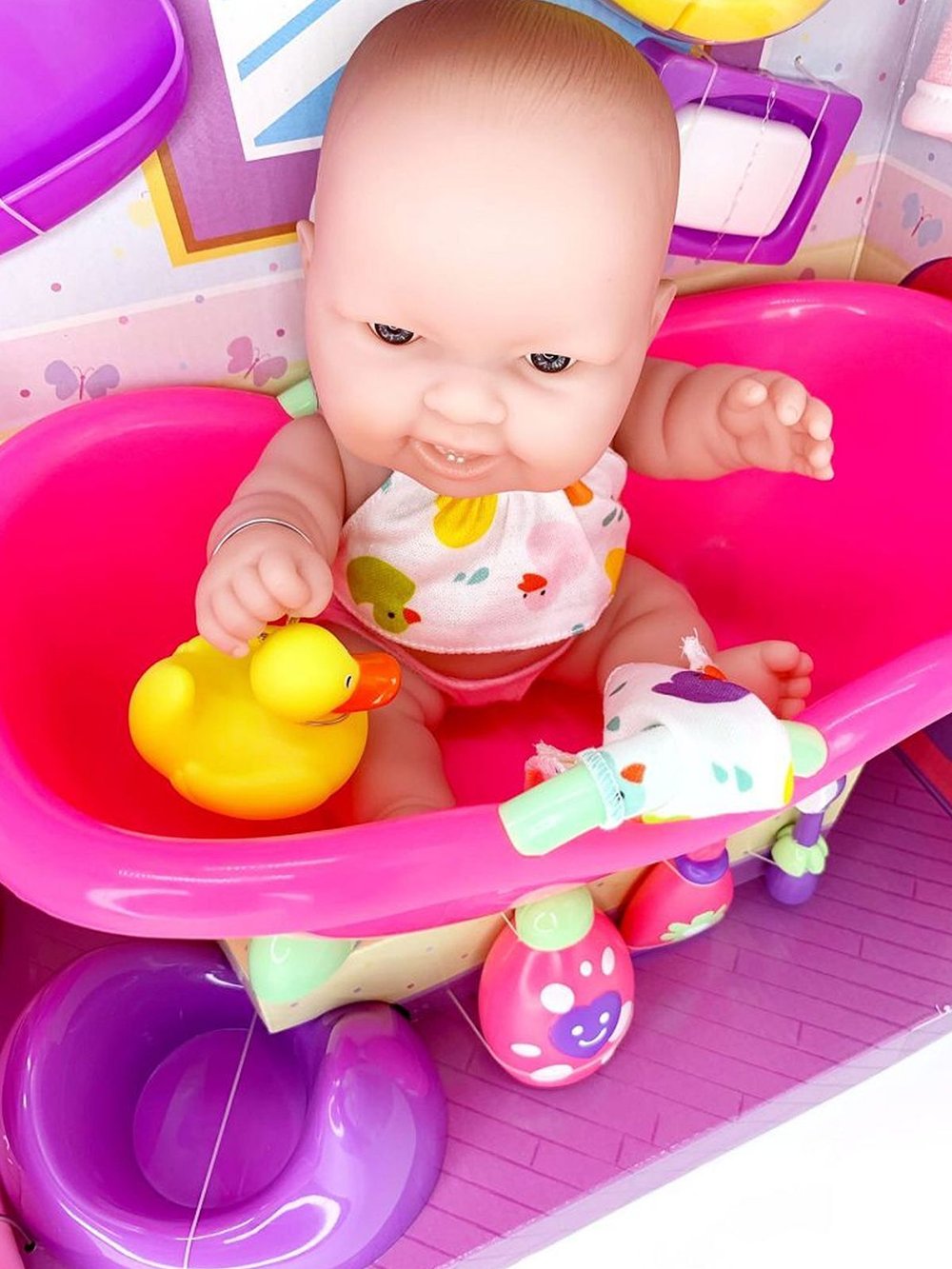 Пупс BERENGUER виниловый 25см в наборе (16614)