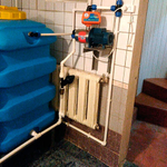 Емкость Пласт Инжиниринг прямоугольная 500 л. вертикальный (860x700x1260см;синий) - арт.560092